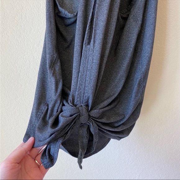 Lululemon Split Back Tank Dk Grey 6 - Picture 5 of 8